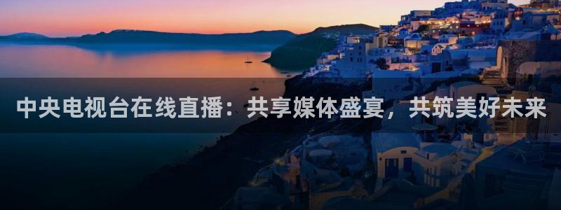 龙门直播在线观看：中央电视台在线直播：共享媒体盛宴，共筑美好未来